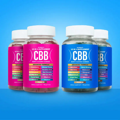 CBB Double Combo Pack - Women’s Support Supplement - 4 Bottles - 2 Month Supply