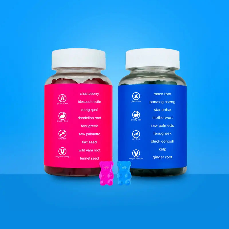 CBB Gummies Combo Pack - Women’s Support Supplement - 2 Bottles - 1 Month Supply
