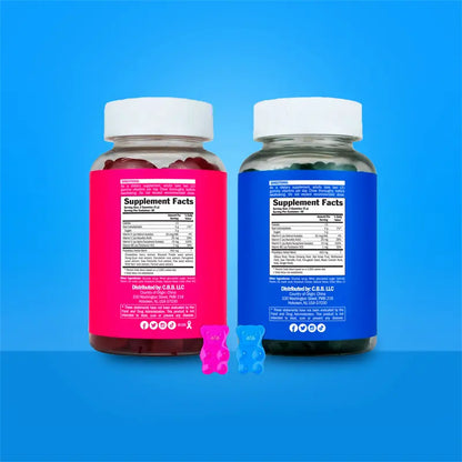 CBB Gummies Combo Pack - Women’s Support Supplement - 2 Bottles - 1 Month Supply