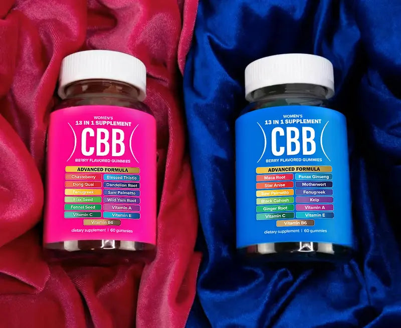 CBB Double Combo Pack - Women’s Support Supplement - 4 Bottles - 2 Month Supply