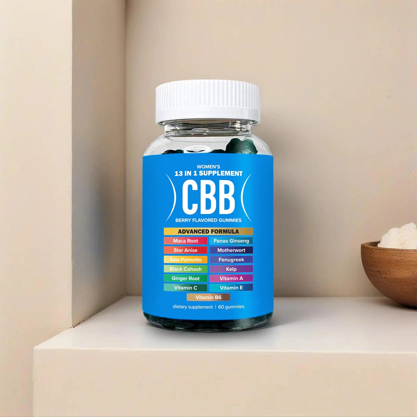 CBB Women's Support Supplement Double Pack - 2 Months Supply