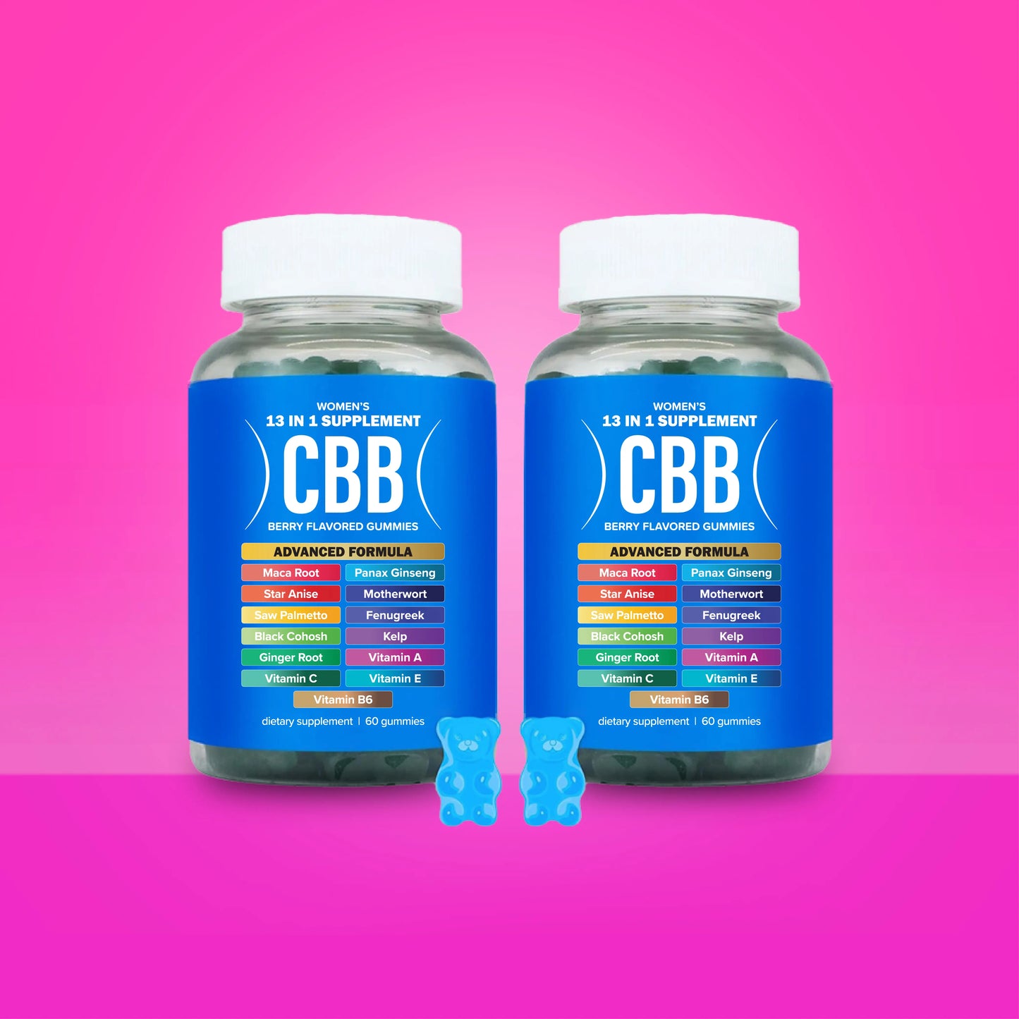 CBB Women's Support Supplement Double Pack - 2 Months Supply
